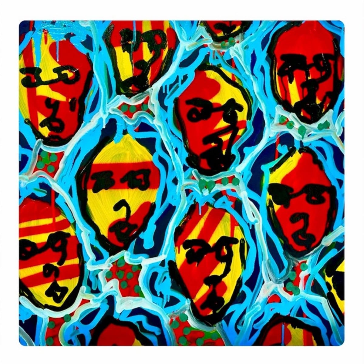 Burn the Hat, cover art